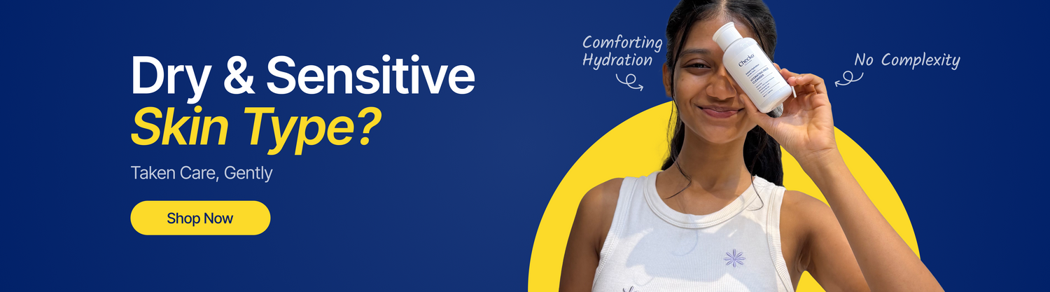 Checko Facecare - Basics. Always. collection banner
