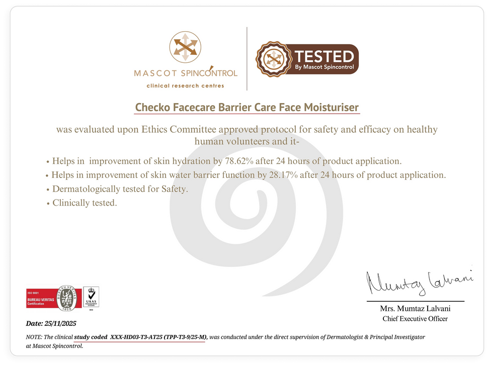 Dermatologically Tested for Safety